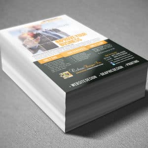 Flyers printing for marketing promotions