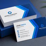 Laminated business cards