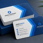 Textured uncoated business cards
