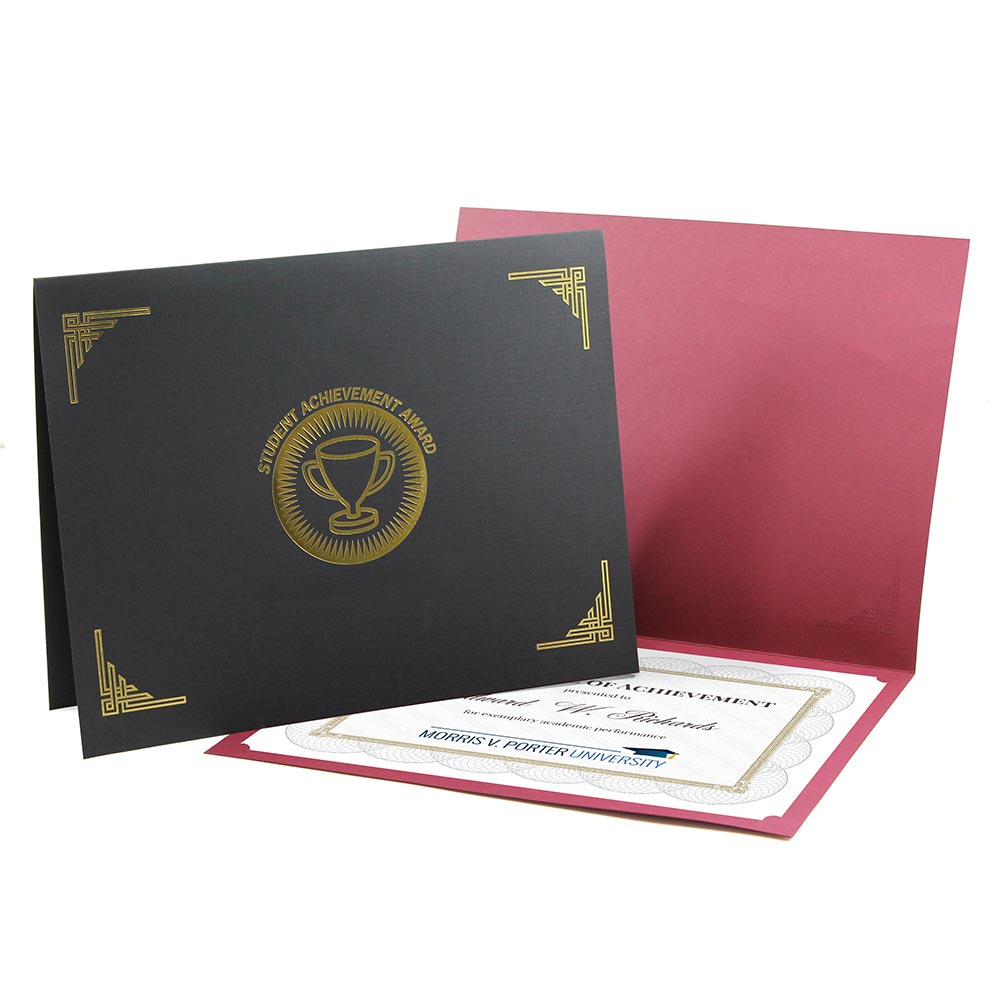 Paper folder front